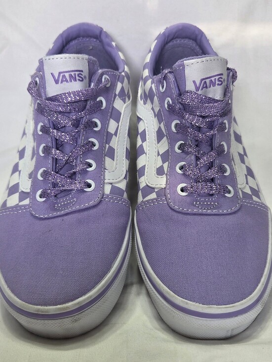 Vans Other - Vans Checkerboard Lavender Low Top Sneakers